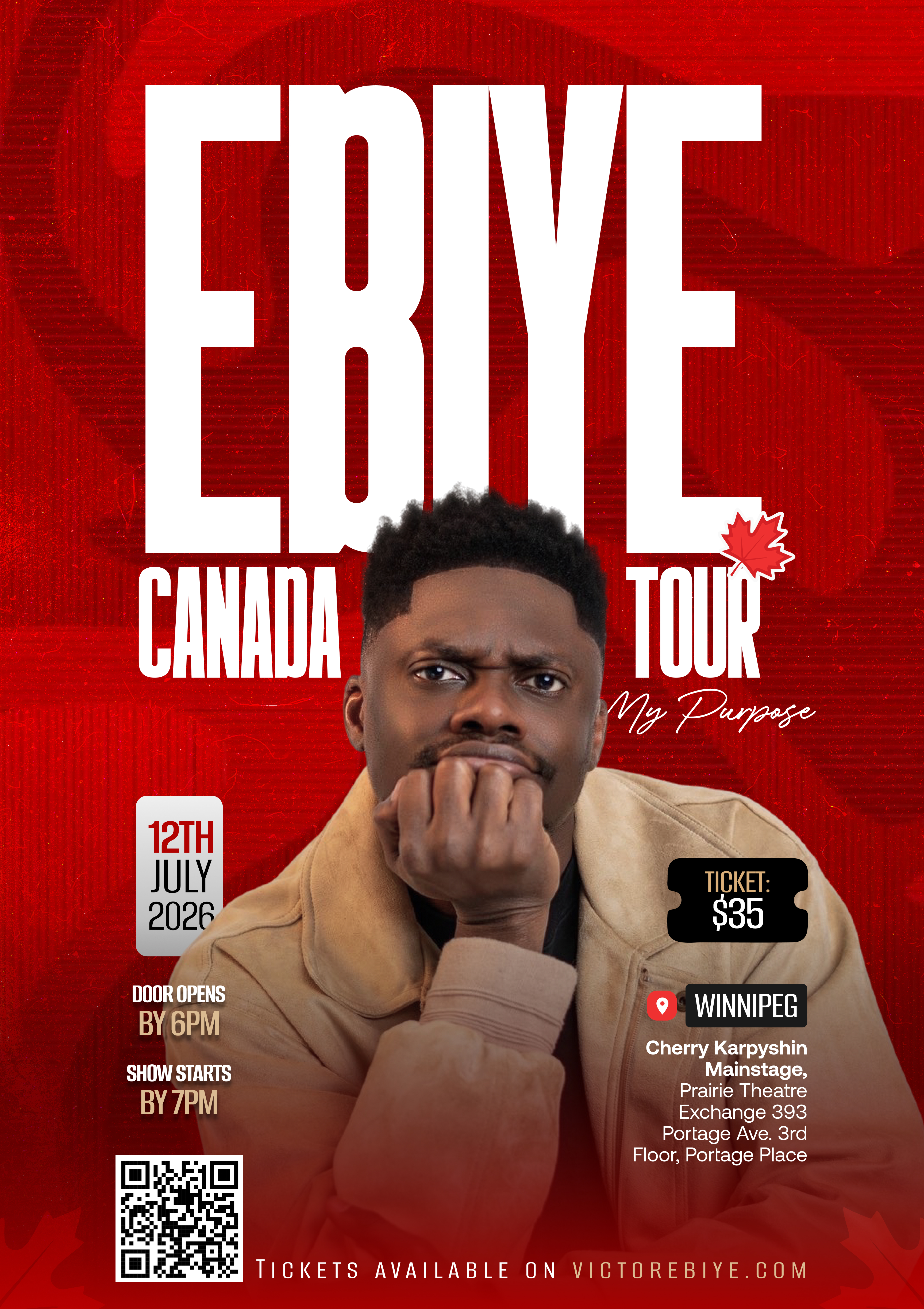 Ebiye; My Purpose - Winnipeg