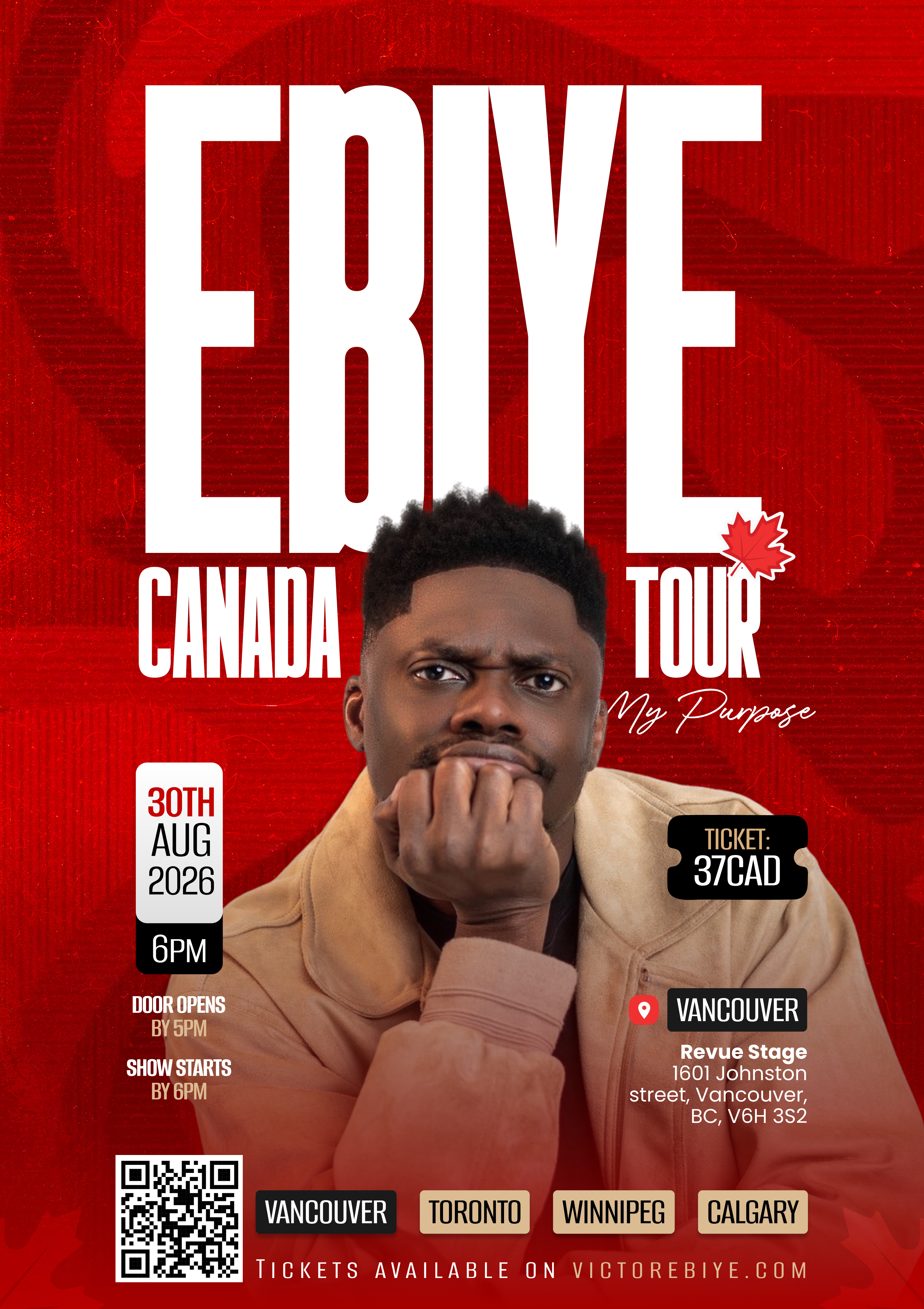 Ebiye; My Purpose - Vancouver